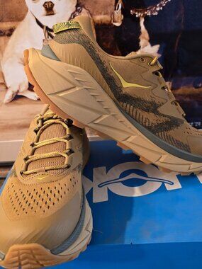 Hoka One One Skyline Float X - Men’s Size 10D - 1141610/HYW - Honey - Shoes NEW